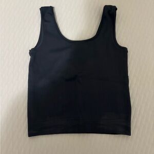 Athleta Girl Navy Blue Ribbed Tank Top